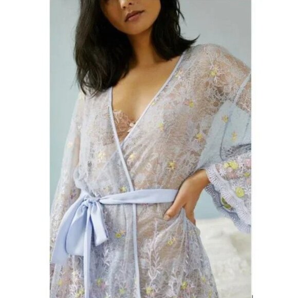 Rya Collection Festival Cover Up in Lavender from Anthropologie - Size M/L - NWT - Picture 3 of 8